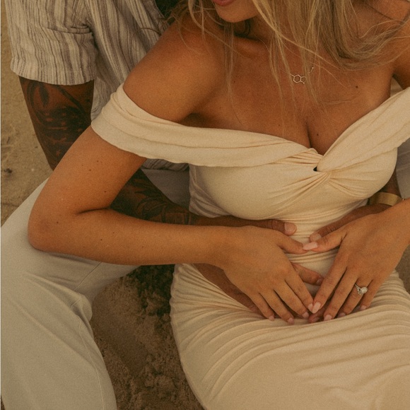 Strapless Ruffle Dress - Picture 7 of 8